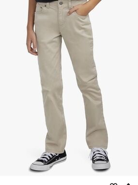 Levi's 511 Slim Boys Beige/Tan uniform pants Size 18